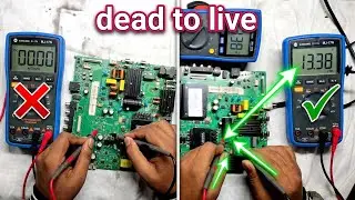 TV SMPS Repair | No Secondary Voltage Problem | PWM Gate Pulse Fix | Bangla