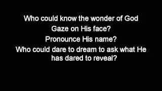 Sing of Him (with lyrics)