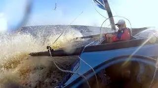 BartsGoPro - High Speed Runs - Windrider 17 Trimaran Sailing - GoPro