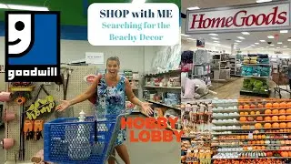 Shop Hobby Lobby  - Goodwill -  Home Goods -  Full Day of Home Decor Shopping