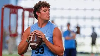 UNC QB Commit Tad Hudson Quick ISO | Mack Brown Showtime Camp (2022)