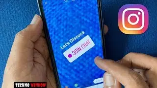 How to Use JOIN CHAT Sticker on Instagram