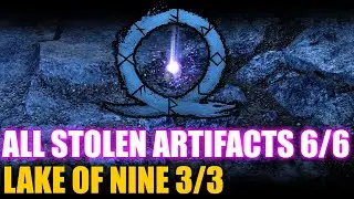 All 6 Stolen Artifacts (Lake of Nine 3) God of War Ragnarok Location Guide