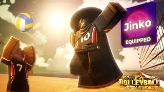 I MASTERED THE NEWEST SECRET STYLE JINKO IN VOLLEYBALL LEGENDS