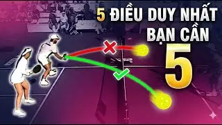 Làm Chủ 5 Kỹ Thuật Dink Đỉnh Cao Để Thống Trị Pickleball Năm 2026