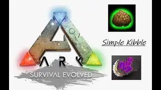 ARK: Survival Evolved: HOW TO MAKE SIMPLE KIBBLE ?! / Map The Island / Mila Hunting 4K # 21