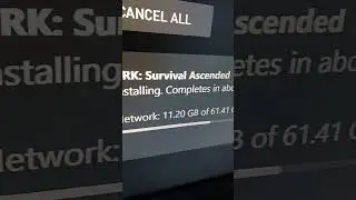 ASA Pre Download on Xbox app!!! #arksurvivalascended #arkxbox #ark pre-download