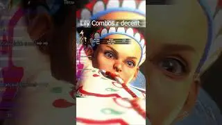 Lily combos r pretty clean!(still learning) #sf6 #streetfighter6 #streetfighter #ytshorts #gaming