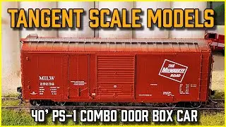 Product Review: Tangent PS-1 40' Combination Door Box Car