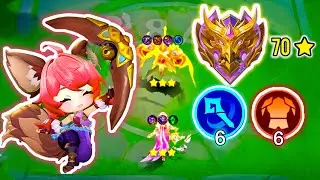 MUST TRY MAGE + DAUNTLESS WITH NANA COMMANDER PERFECT MATCH MYTHIC RANK | MAGIC CHESS GO GO 