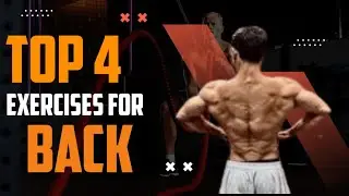 best 4 exercises for back!🔥beginner back workout at gym !jim mein game lagane ka tarika,