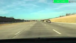 Time Lapse  Video - Drive from Plano 2 Irving - President George Bush Turnpike