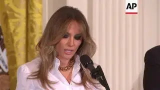 First Lady Thanks 'Military Mothers' at White House