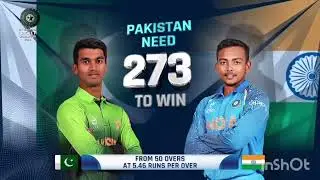 pak vs ind u19 thriller match highlights semi final 2017 world cup