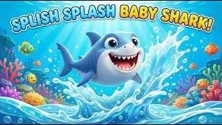 Shark Splash 🦈💦 | Baby Shark Song | Do Do Do | Kids Songs & Nursery Rhymes | SKM Kids TV