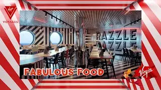 We had a RAZZLE DAZZLE brunch on Virgin Voyages Scarlet Lady