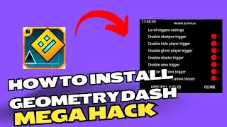 Geometry Dash MOD MENU Tutorial | Unlimited Checkpoints & God Mode (2025)