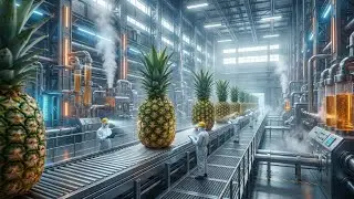 From Rough Pineapple Skin to Premium Juice &mdash; The High-Tech Process They Never Show You!