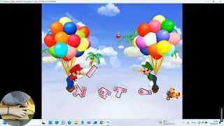 MARIO PARTY 5 MERRY POPPINGS!HARD!BUTTON MASHING TRAINING! I HAVE 7 BALLOONS AT THE END!😁😊👋🤗😀🙂☺️😌😍👍🔚