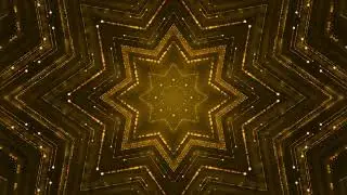 DJ Visualization Golden Particle Shine Background Loop || No Copyright || Royalty Free||@ZWorkStudio