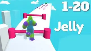 Blob Runner 3D Jelly Gameplay Walkthrough Level 1-20 iOS Android Noob vs Hack Skin Unlocked