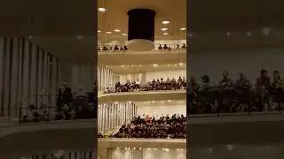 360 line array retractable loudspeaker at Elbphilharmonie Hamburg. #audio #design
