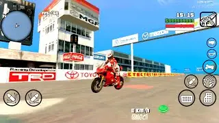 GTA SA Mobile Real Racing Circuit MOD Download | Ultra Realistic Superbikes Graphics Gameplay🔥