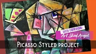 A Picasso inspired project by Lucy at  Live Art Journaling and Self Development