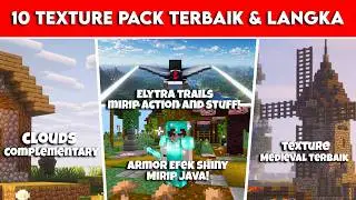 10 BEST & LIGHTWEIGHT MCPE 1.26 TEXTURE PACKS FOR MINECRAFT SURVIVAL! (MUST TRY 🔥)