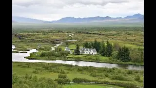 ICELAND   PINGVELLIR THINGVELLIR NATIONAL PARK JULY 2023