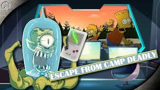 Bart 's Escape From Camp Deadly - VA TE FAIRE SHAMPOUINER !