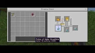 How to make minecraft water breathing potion