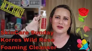 🌹🌹 KORRES  Wild Rose Foaming Cream Cleanser  Review