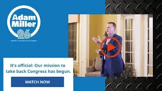 Army Col. Adam Miller (Ret.) announces his campaign for Ohio's 15th Congressional District.
