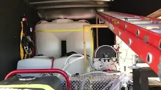 Power Washing Box Truck Walk Around