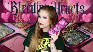 NEW* BLEEDING HEARTS PALETTE BY GOURMANDE GIRLS | 2 Looks & Swatches
