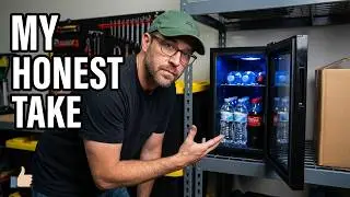 ANTARCTIC STAR 48 Can Beverage Refrigerator & 12 Bottle Wine Cooler Review | Stainless Steel Glass D