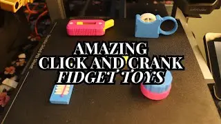 Amazing Click and Crank Fidget Toys (5) | Satisfying sounds. #3dprinting #fidgettoy #asmr