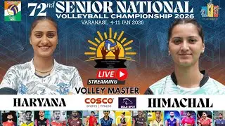 DAY 4| WOMEN| HAYANA  VS HIMACHAL |72ND SENIOR NATIONAL VOLLEYBALL CHAMPIONSHIP VARANASI 2026
