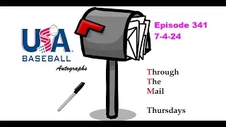 TTM Thursday Episode 341 (3 Baseball Returns) Through The Mail Thursdays TTM Autographs