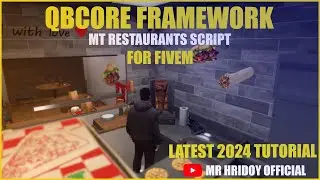 QBCore MT Restaurants Script |  FiveM Roleplay Scripts | FiveM Tutorial 2024