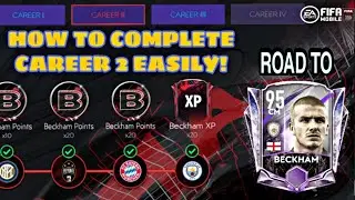HOW TO COMPLETE CAREER 2 OF BECKHAM EVENT | BEAT JUVENTUS, MAN CITY EASILY | EVENT | FIFA MOBILE 21