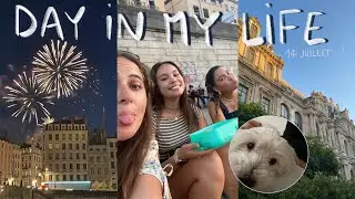 a day in my life in france (14th july)