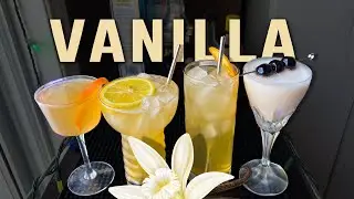 4 Easy VANILLA COCKTAILS