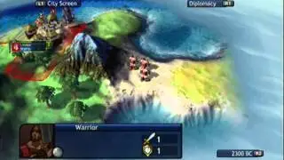 Let's Play Sid Meier's Civilization Revolution Part 1: Warlord Difficulty