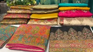 29-Oct-25 | Maheshwari Silk Saree |  Tissue Silk Jamawar Saree | WhatsApp to order: +91-7051012285