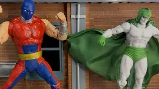Обзор набора из двух фигурок DC Multiverse Atom Smasher и The Spectre JSA