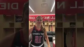 Game Day Transition 🔥 #athlete #sports #college #stjoes #philadelphia #university #transitions