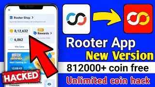 rooter mod apk unlimited coins | Rooter App Se Coin Kaise Kamaye | rooter unlimited coin trick 2023