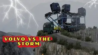 Volvo Storm Transport – Surviving the World’s Most Dangerous Road | ETS2